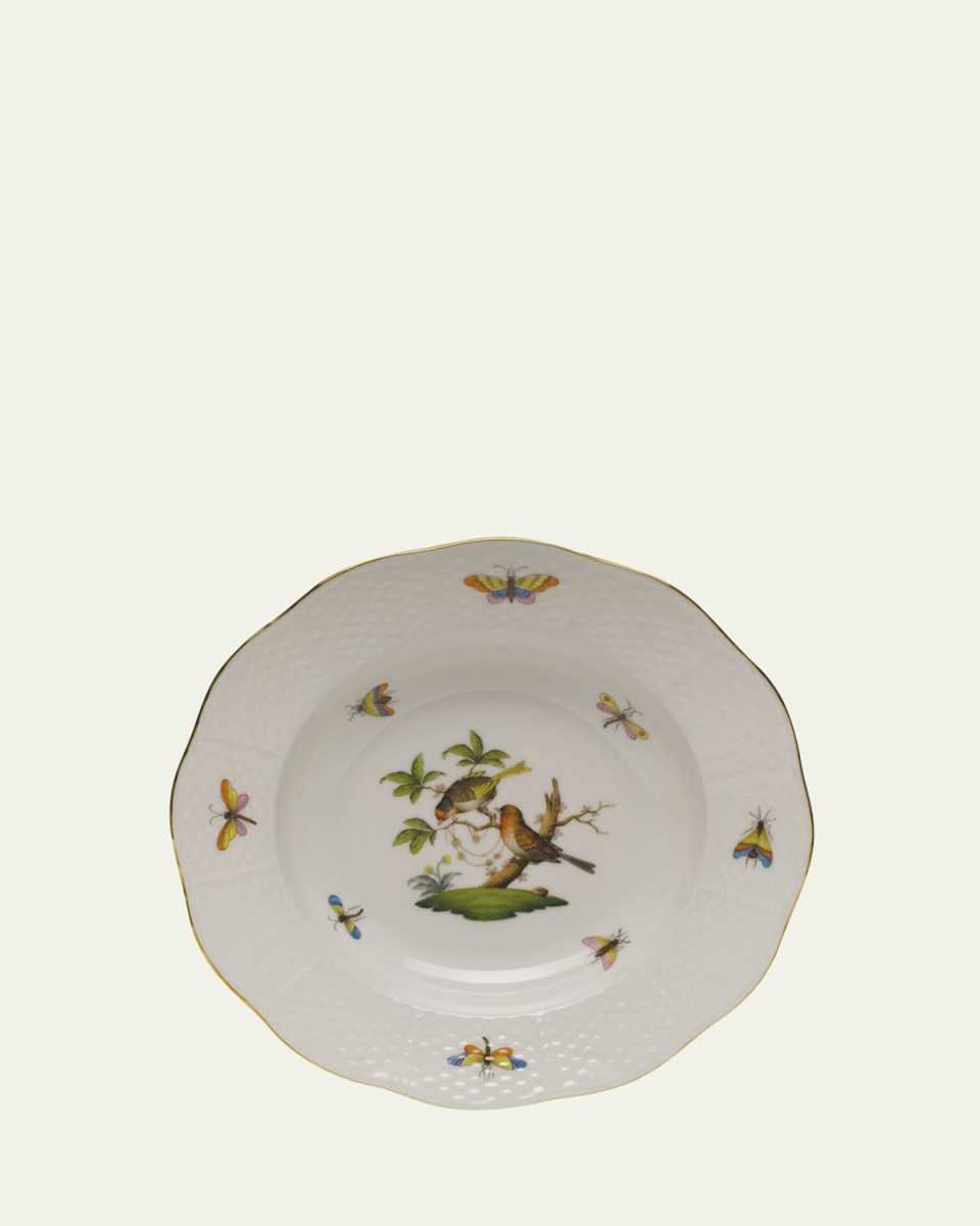 Rothschild Bird Motif 10 Rim Soup Plate